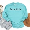 Simply Sage Market Farm Life Garment Dyed Long Sleeve - 3 of 4