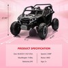 24V Ride On Car for Kids, 4WD Battery Powered Off-Road Electric UTV with Remote Control, 2 Seater Ride On Toy with High/Low Speed - 2 of 4
