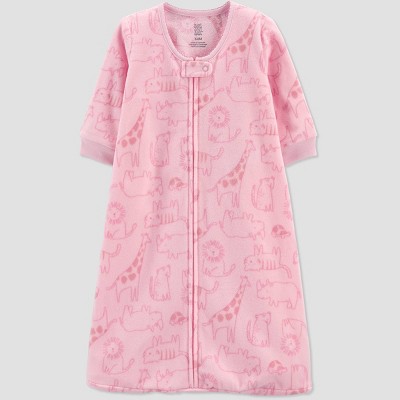 Baby Girls' Safari Wearable Blanket - Just One You® made by carter's Pink 3-6M