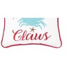 C&F Home 10" x 10" Beach Coastal Theme "Santa Claws" Crab in Santa Hat Embroidered Small/Petite Accent Throw Pillow - 3 of 4