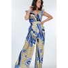Slickblue Women’s Surplice Jumpsuit with Ruffle Sleeves, Flattering Cinched Waist, Casual to Chic, Size & Color Options - 3 of 4