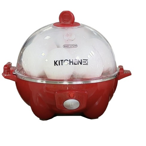 Kitchen HQ Egg Cooker and Peeler Set Refurbished Red
