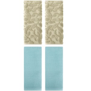 REGALWOVEN 4 Pcs Cotton Hand Towels for Bathroom - 1 of 4