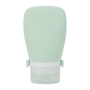 Unique Bargains Squeezable Silicone Pump Bottle for Travel Camping Outdoors 1 Pc - 1 of 4