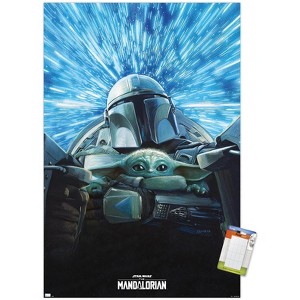 Trends International Star Wars: The Mandalorian Season 3 - Lightspeed Unframed Wall Poster Prints - 1 of 4