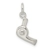 Black Bow Jewelry Sterling Silver 3D Blow Dryer Charm - 3 of 4