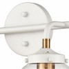 Elk Home Boudreaux 2 - Light Vanity in  Matte White - 2 of 4