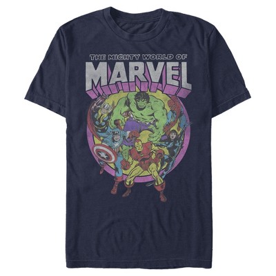 Men's Marvel Mighty World of Avengers T-Shirt