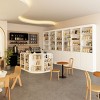 FUFU&GAGA White Display & Storage Combination Cabinet - Ideal for Cafe Counter, Shop Shelving, Home Bookshelf & Storage Unit - 3 of 4