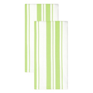 2pk Cotton Striped Dish Towels - MU Kitchen - 1 of 3