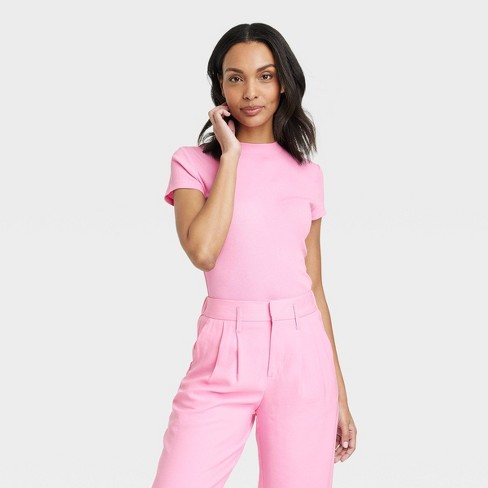 Target pink hot sale t shirt