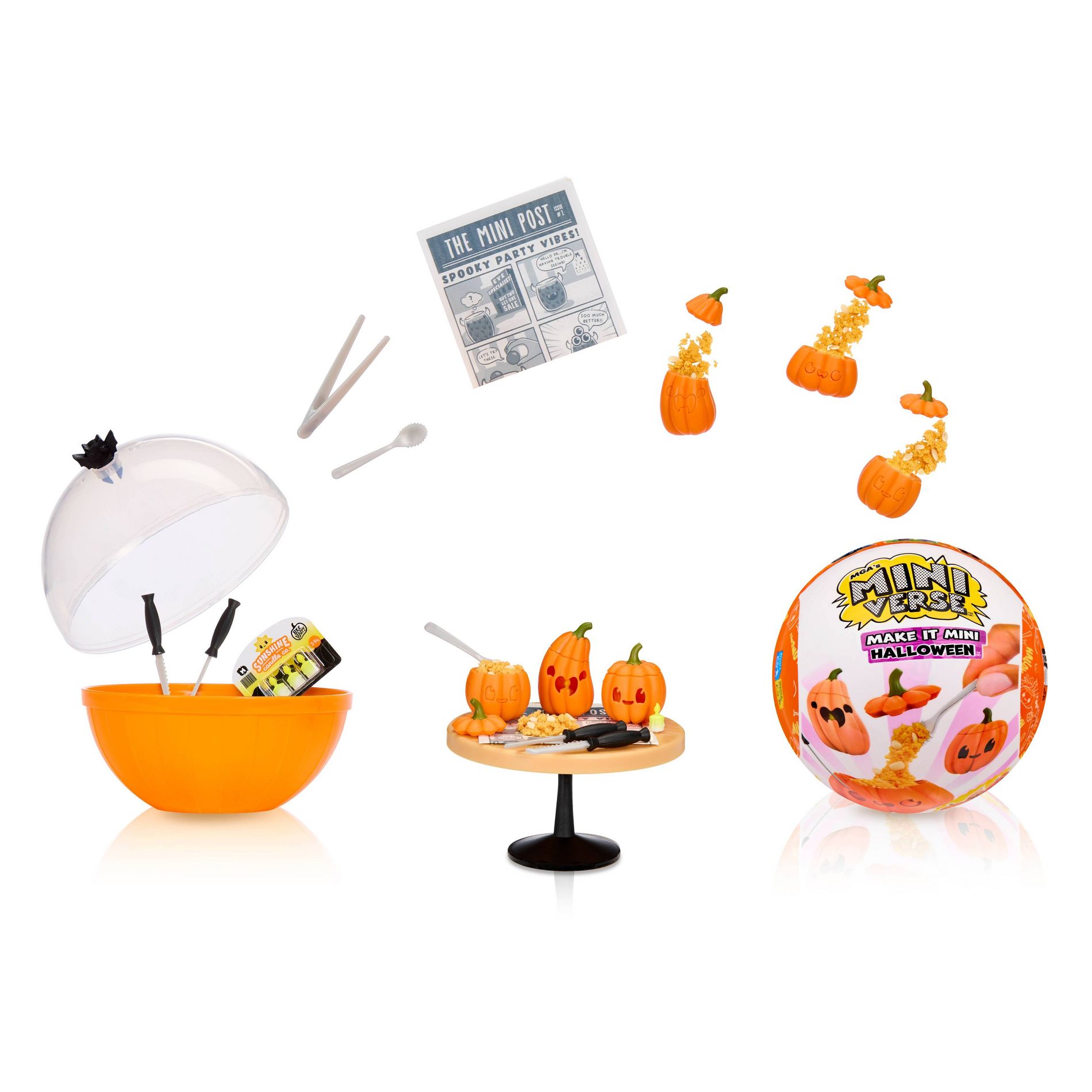 MGA's Miniverse Make It Mini Halloween 2025, Beetlejuice, Mini Collectibles