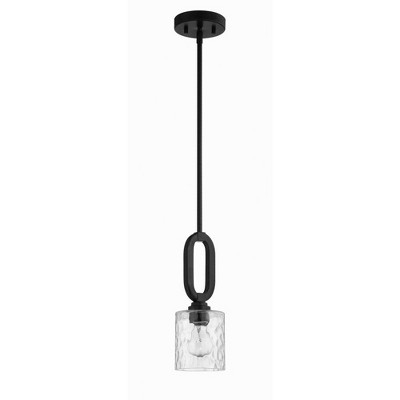 Craftmade Lighting 1 - Light Pendant in  Flat Black