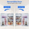 Portable Fridge 3.2 Cu.Ft, Fridge With Freezer Single Design, Ideal for Bedroom - 4 of 4