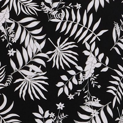 tropical palm black