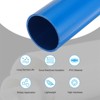 Unique Bargains High Impact Water Plumb Cable Sleeve PVC Rigid Round Pipes 20" Length - 3 of 4
