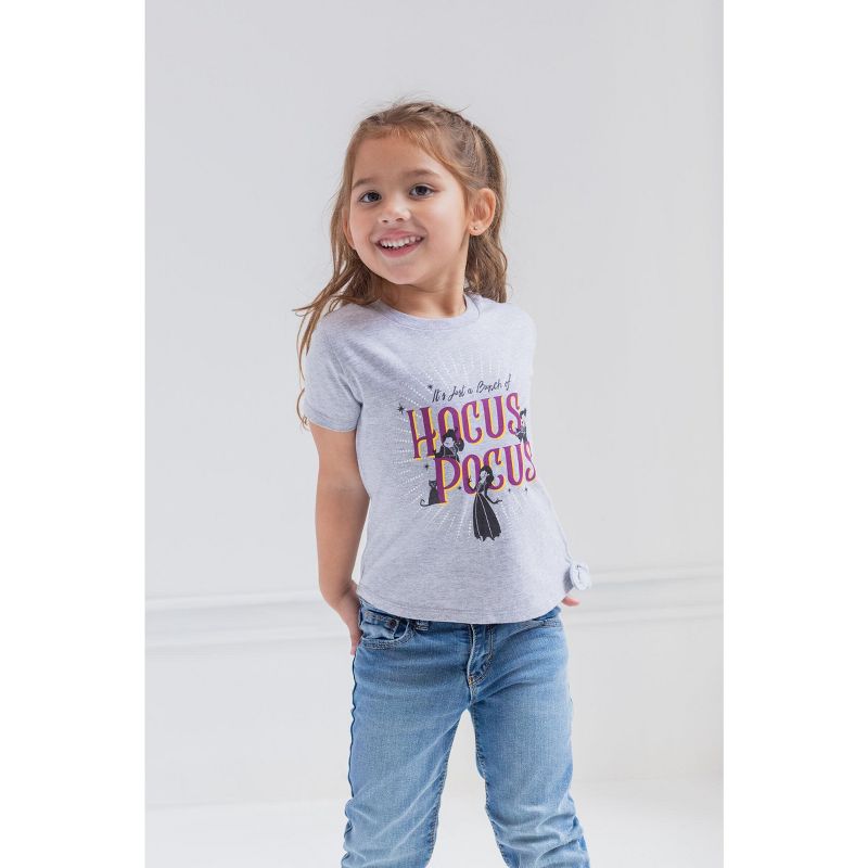 Disney Hocus Pocus Girls 2 Pack Graphic T-Shirts Little Kid to Big Kid, 3 of 8