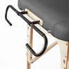Royal Massage Universal Massage Table Paper Roll Holder – Adjustable Steel Frame for Spa & Therapy Tables - 2 of 4