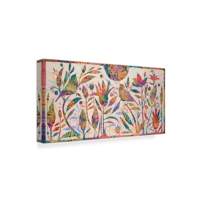 Trademark Fine Art -Sue Davis 'Summer Magic Abstract Modern' Canvas Art