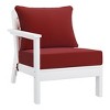 WestinTrends Avalon Outdoor Patio HDPE Loveseat Sofa with Patio Cushions - 4 of 4