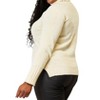 Women's Full Size Long Sleeve Turtleneck Sweater with Side Slit - HEIMISH USA - 3 of 4