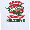 Boys' - Hot Wheels - Happy Christmas Car Tree Short Sleeve Graphic T-Shirt - 2 of 4