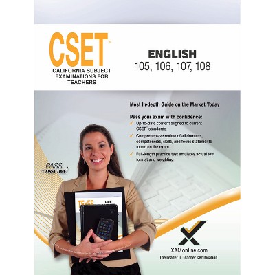 Cset English (105, 106, 107, 108) - by  Sharon A Wynne (Paperback)