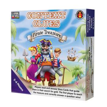 Learning Well Games Context Clues Game: Pirate Treasure Game, Blue Levels 3.5-5.0