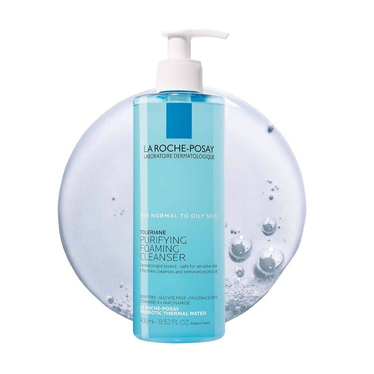 La Roche Posay Toleriane Purifying Facial Cleanser, 2 of 8
