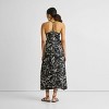 Reistor Women's Midi Slip Dress in Abstract Florals - image 4 of 4