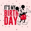 Mickey & Friends Black and Red It's My Birthday T-Shirt - 2 of 3