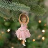 Northlight 4.25" Pretty in Pink Ballerina Girl Christmas Ornament - 2 of 4