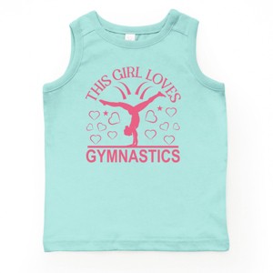 The Juniper Shop This Girl Loves Gymnastics Youth Tank Top - 1 of 4