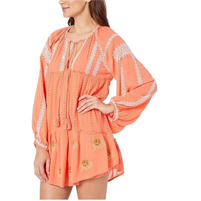Free People Womens Wild Horses Mini Dress