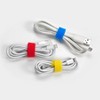 Wrap-It 20pk Self Gripping Cable Ties 5" Multi-Color: Cord Organizer & Cable Management Solution - 2 of 4