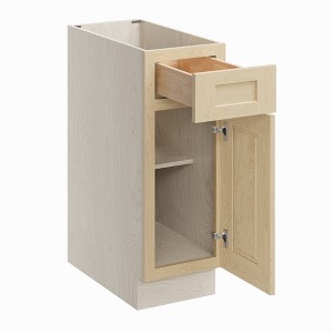 CASAINC 12 in. W x 34.5 in. H x 24 in. D Base Kitchen Cabinet with 1 Soft-Close Drawer – Plywood Frame, Full Overlay Front - 1 of 4