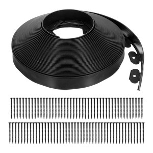 Unique Bargains Flexible Durable Maintenance-Free DIY Landscape Edging 1 Pc - 1 of 4
