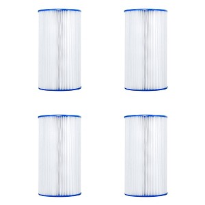 Bestway Flowclear Type IV or Type B Replacement Cartridge Filter for Above Ground Swimming Pool with 2500 Gallon Per Hour Filter Pump (4 Pack) - 1 of 4
