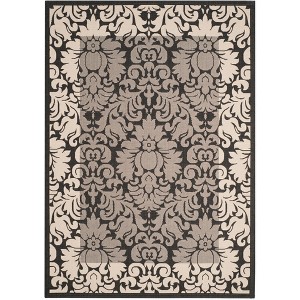 Courtyard CY2727 UV & Stain Resistant Non-Shedding Power Loomed Indoor/Outdoor Rugs - Safavieh - 1 of 4