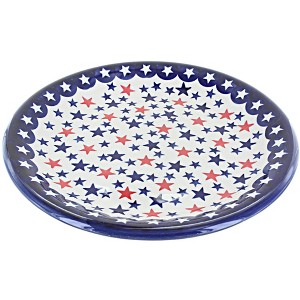 Blue Rose Polish Pottery A113 Andy Dinner Plate - 1 of 1