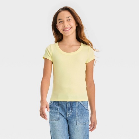 Target yellow hot sale top