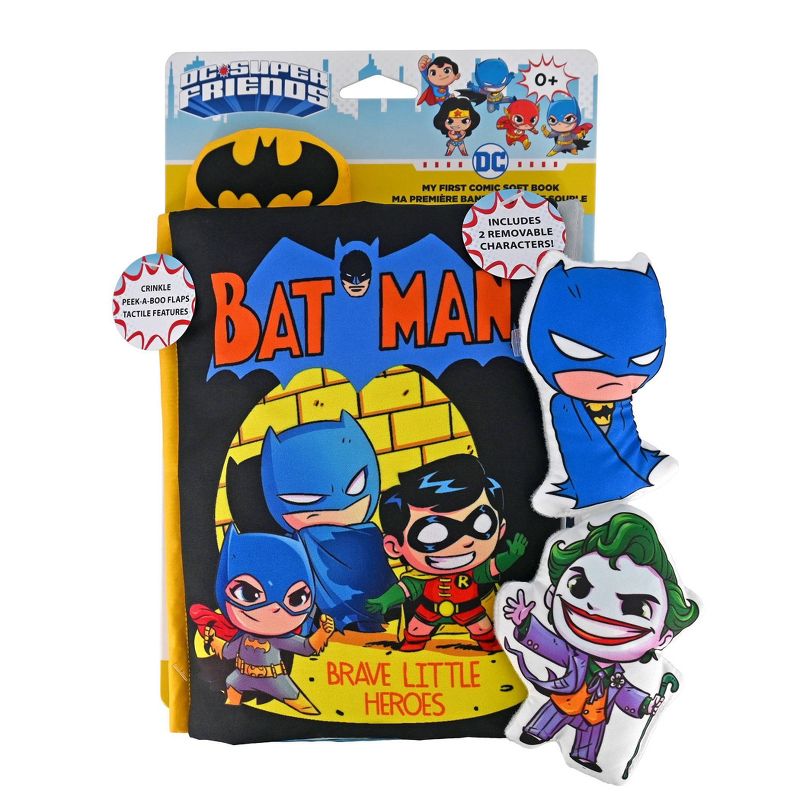 Warner Brothers Batman and DC Super Hero Deluxe Comic Soft Book - Brave Little Heroes, 2 of 6