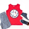 The Juniper Shop SmileyWorld Patriotic Star Wink Youth Tank Top - 3 of 4