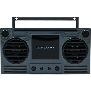 Microboom Speaker Boombox Bluetooth, Gunmetal Grey - Manufacturer Refurbished - 1 of 4