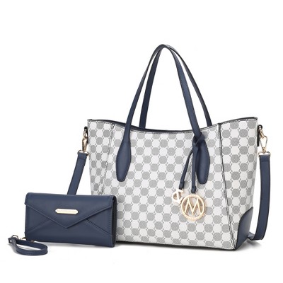 MKF Collection Gianna Women’s Tote with matching Wallet by Mia K – 2 Pieces