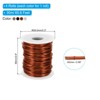 Unique Bargains DIY Sculpting Armature Jewelry Making Aluminum Wire - 2 of 4