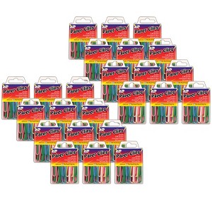 The Pencil Grip™ The Classics™ Paper Clips, 2", Assorted Colors, 30 Per Pack, 24 Packs - 1 of 4