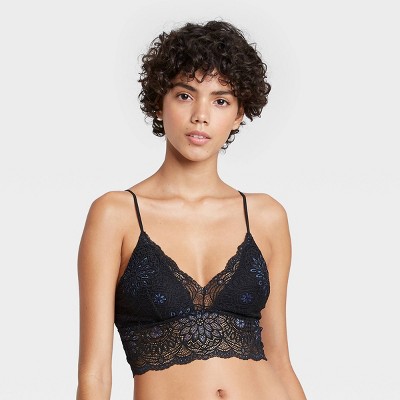 target black bralette