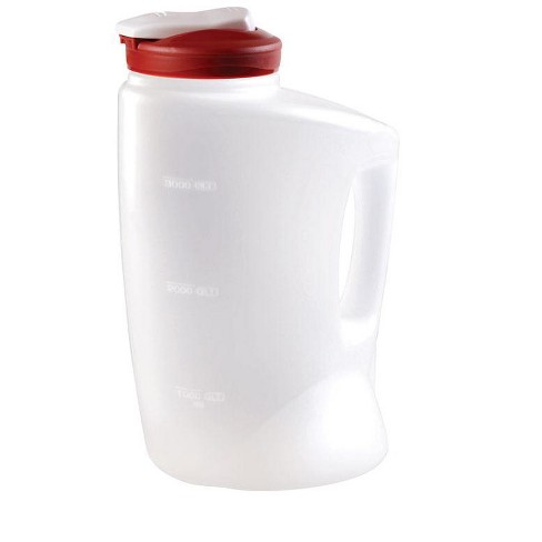 Rubbermaid 1 Gal Clear Mixing Bottle 1 Pk : Target