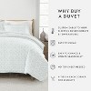 Quatrefoil & Farmhouse Vine Prints 3PC Duvet Cover & Shams Set, Ultra Soft, Easy Care - Becky Cameron - 3 of 4